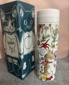 ▼ 新品【台湾限定】ヒグチユウコ　水筒　タンブラー　ボリス　両面2パターン絵柄 ▽ 新品【台湾限定】ヒグチユウコ水筒タンブラーボリス両面2
