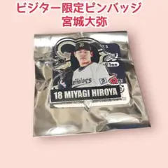 オリックス・バファローズ 宮城大弥 ビジター限定シークレットアクリルピンバッジ