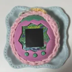 30.たまごっちパラダイス カバー かぎ針編み ハンドメイド