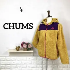 CHUMS★ チャムス パーカー ジャンパー リバーシブル ボア ナイロン 秋冬