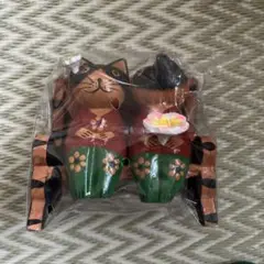 バリ猫☆置物☆