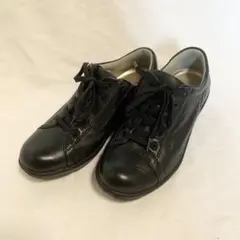 MOONSTAR ムーンスター スニーカー レザー 黒22cm EEE 3E