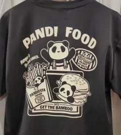 PANDISTA パンダ Tシャツ ブラック【Lサイズ】送料込み！