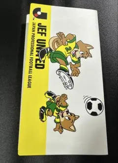 カルビーカードホルダー　ジェフユナイテッド　Jリーグチップス