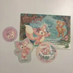 ディズニーシー　ダッフィー&フレンズ　リーナベステッカー　シール