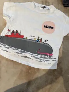 RASMUS KLUMP クジラプリント Tシャツ 80