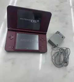 ニンテンドーDSi LL/ ワインレッド　本体、充電器　動作確認済