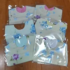 新品ハンドメイドスタイ花柄6枚セット
