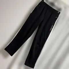 ラルフローレン POLO SPORT ブラックジャージパンツ サイドストライプ