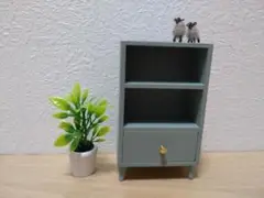 ミニチュア　家具　キャビネット　ドール用家具