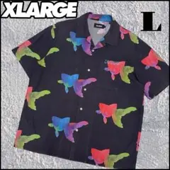 【美品】エクストララージ 金魚養画場 シャツ アロハ X-LARGE L