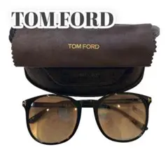 【TOM FORD】サングラス シャイニーブラック グレーミラー