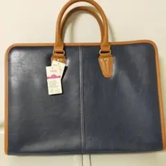 新品未使用 メンズ ビジネスバッグ ネイビー 42×30×8.5cm
