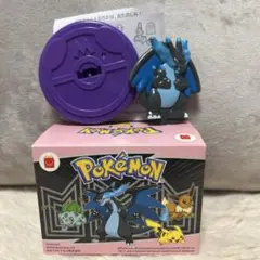 マクドナルド　ハッピーセット　ポケモン第2弾 メガリザードンXくるくるスピナー