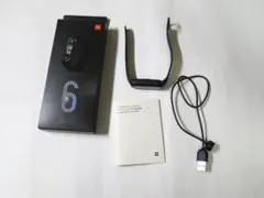 開封のみ Xiaomi Mi Smart Band 6 黒 xmsh15hm