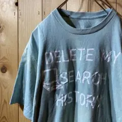 ss4912 GEORGE ジョージ プリントTシャツ ミントグリーン M