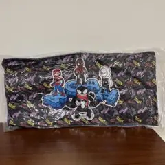 【新品】スパイダーマン プレミアムサガラ刺繍風ロングクッション