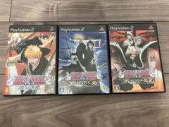 BLEACH PS2ソフト 3本セット