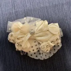 未使用 joujou ヘッドアクセ ブライダル ヘッドドレス ジュジュ 結婚式