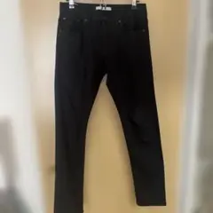 EDWIN ブラックデニムジーンズ 5505L XS