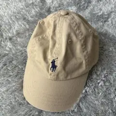 Polo ベージュキャップ
