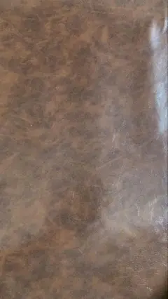 ブラウン 合成皮革ソファ