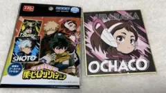 ヒロアカ ミニ色紙 麗日お茶子
