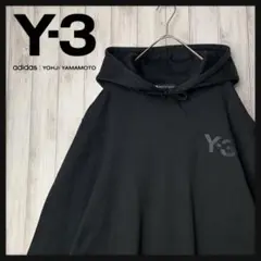 【即完売モデル】Y-3☆定番カラーワンポイントロゴパーカー 人気デザイン 美品