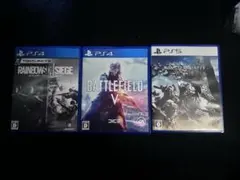 モンスターハンターワイルズ バトルフィールド5 レインボーシックスシージ ソフト