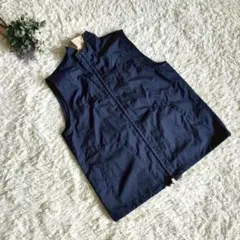 【BLACK DUCK】ベスト/9号/紺/ネイビー/ジャンパー/重ね着/シンプル