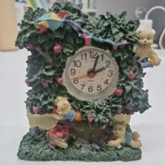 クマの置時計