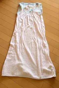 ジェラートピケ ワンピース ピンク ロング ノースリーブ 新品
