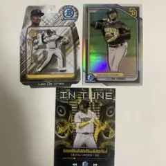 topps LEO DE VRIES 3枚