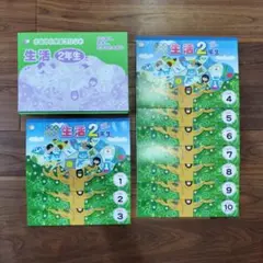 《2年生》七田式小学生プリント 生活 2年生 vol.1〜10 10冊セット