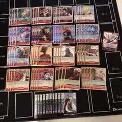 ワンピースカード　赤レイリー　デッキ　パーツ