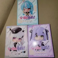 ぶいすぽっ！　デフォルメフィギュア　vol.5 空澄セナ　紫宮るな　白波らむね