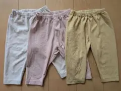 ユニクロ 七分丈パンツ 3点セット 100cm