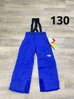 ノースフェイス キッズ スノーパンツ 130 ブルー 新品未使用 防寒 防水