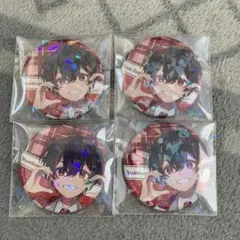 カラフルピーチ　パラピチ缶　ゆあんくん　４個セット