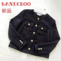 【単品購入可】RANDEBOOツイードジャケット ブラック 2025年最新】Randeboo ツイードジャケットの人気アイテム - メルカリ