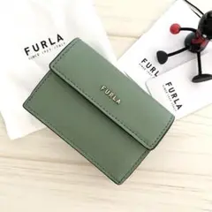 残り僅か‼︎新品 FURLA(フルラ) 折り財布 グリーン