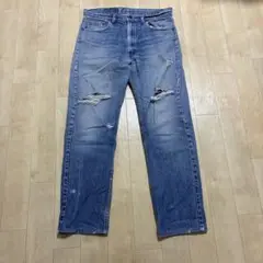 リーバイス505 ダメージデニムW35 L32