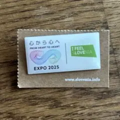 EXPO大阪万博 コモンズスロベニア 非売品　ピンバッジ　新品未使用