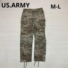 米軍実物 US.ARMY マルチカム ミリタリー フィールドパンツ M-L