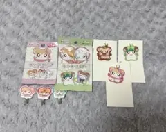 限定値下＊とっとこハム太郎 アクリルヘアクリップ×3・ラバーキーホルダー ×3
