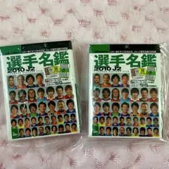 選手名鑑 2010 J2 ミニ本2冊セット