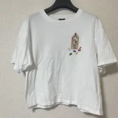 【美品】GU ハリーポッター グラフィックT 百味ビーンズ 半袖 ホワイト L