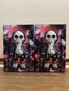 スカルフィギュア フード付きジャケット 2種セット