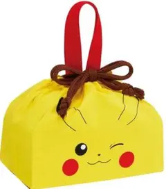 ポケットモンスター ピカチュウ フェイス ランチ巾着袋 ランチバッグ KB7