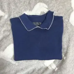 ZARA パイピングニットトップス Mサイズ